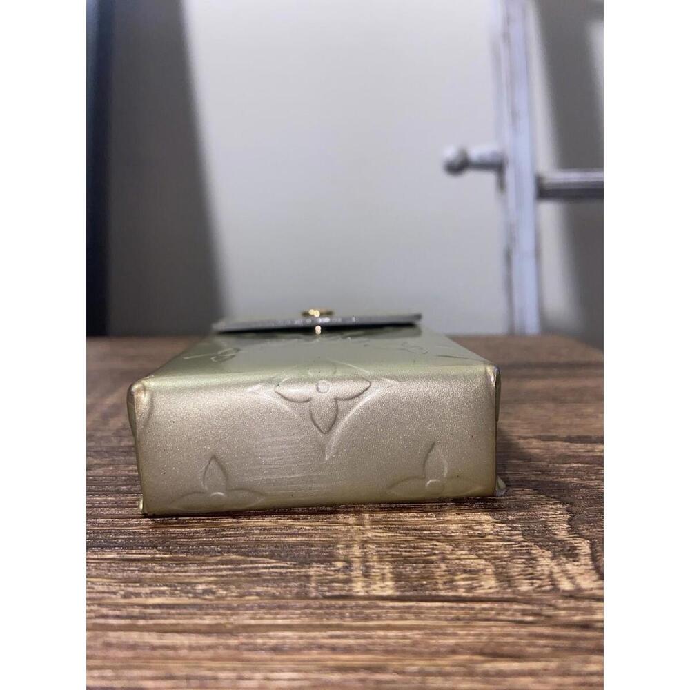 Louis Vuitton Vernis gold patent gray leather cigarette case - Picture 5 of 16